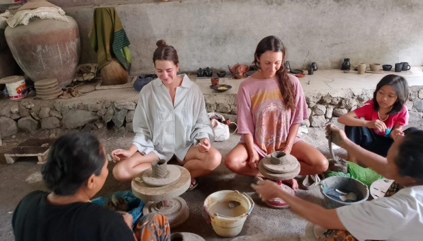 Things to do in Lombok during rainy season at Lombok Pottery Studio