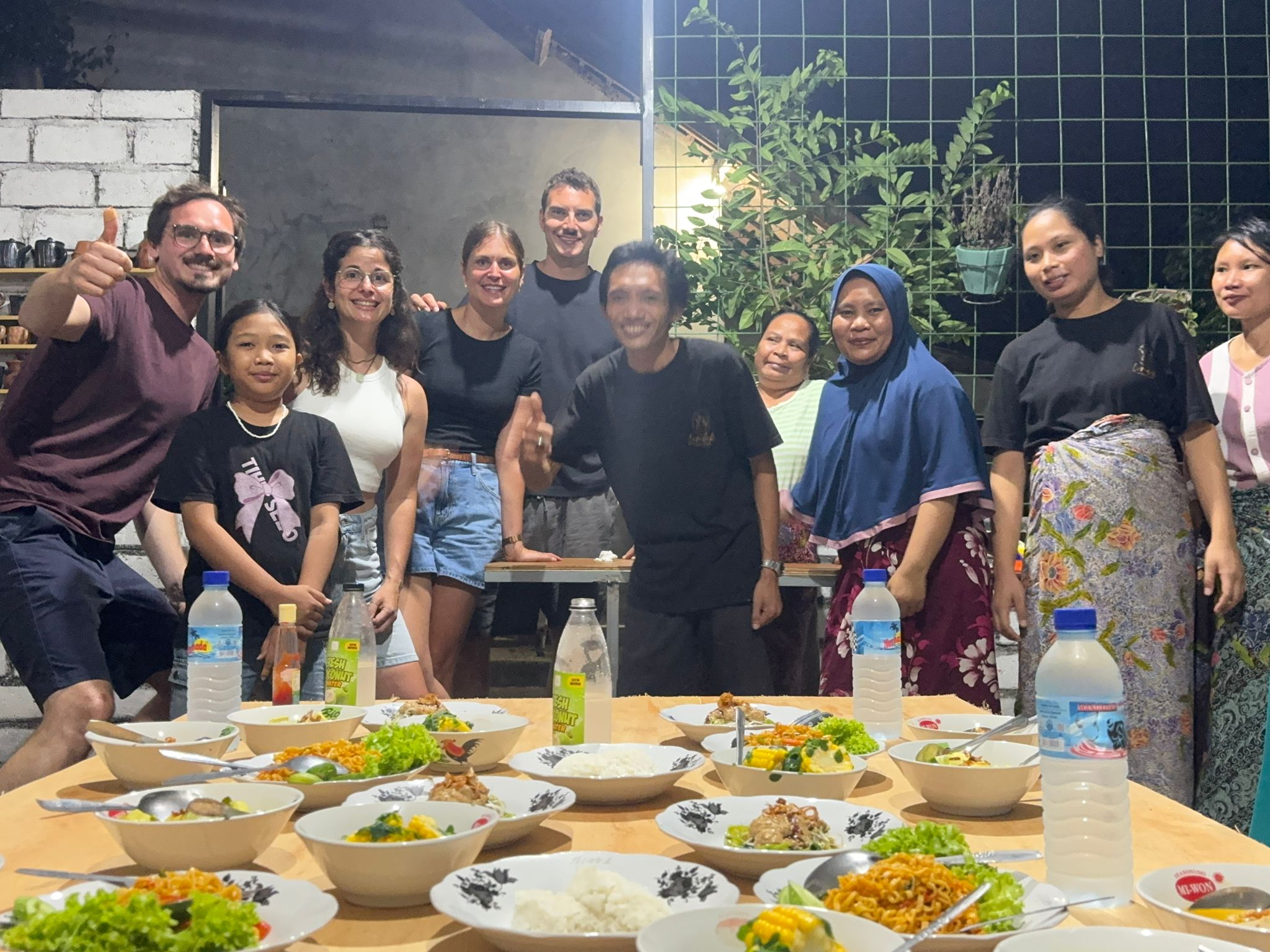 Learn to cook authentic Indonesian dishes using fresh village ingredients.