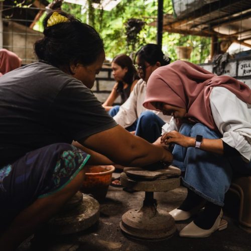 pottery class in lombok