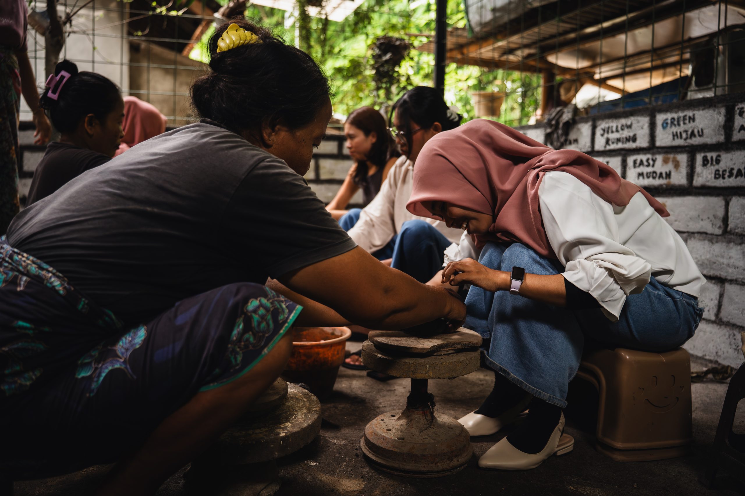 pottery class in lombok