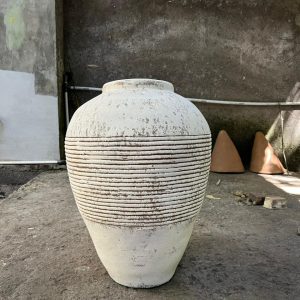 Lombok Horizon Ribbed Vase