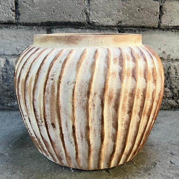 Handcrafted Ripple Pot